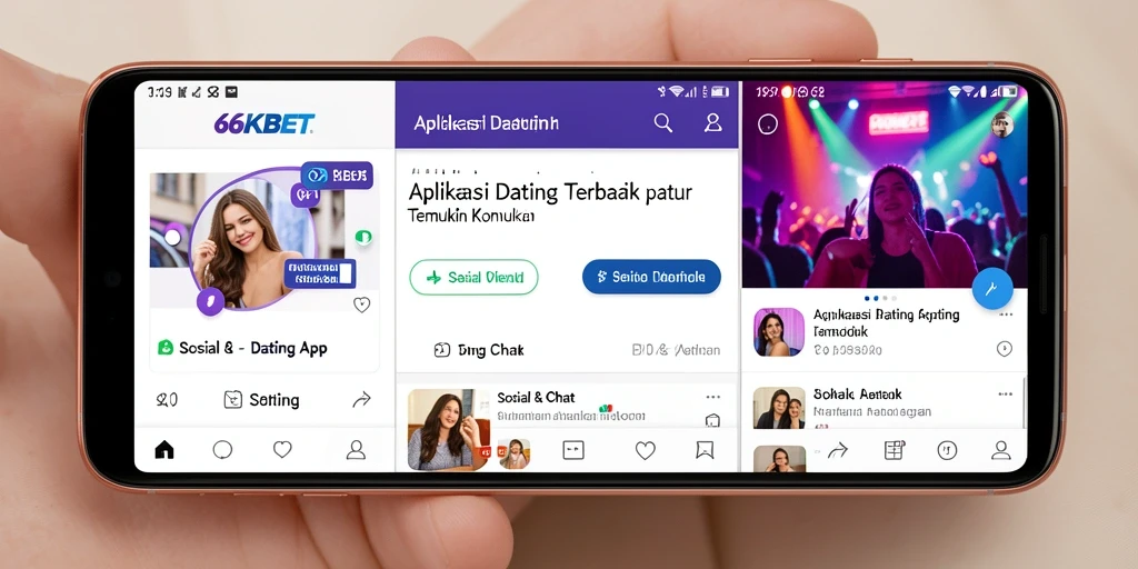 Tampilan antarmuka pengguna 66KBET yang menarik dan mudah digunakan.
