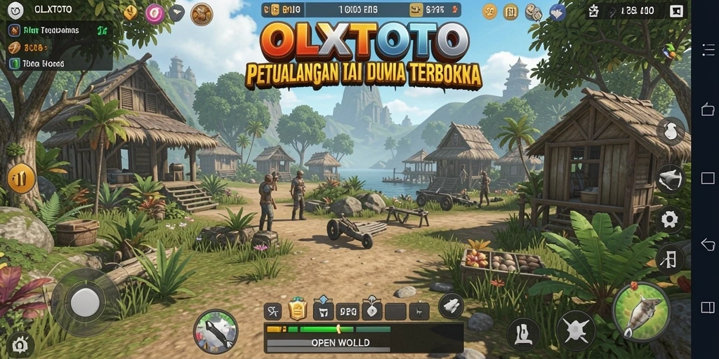 Tampilan antarmuka permainan OLXTOTO yang menarik dan interaktif.