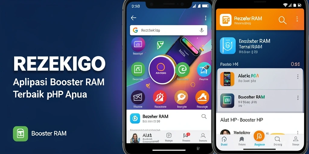 Tampilan antarmuka pengguna REZEKIGO yang bersih dan intuitif.